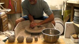 Pottery 101  Basic Pottery Wheel Technique [upl. by Ainessej879]