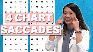 Vision Therapy Exercise  4 Chart Saccades Exercise [upl. by Sexton]