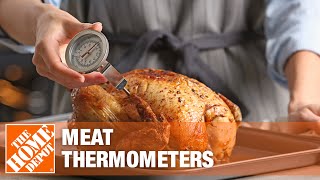 Types of Meat Thermometers  The Home Depot [upl. by Upton]