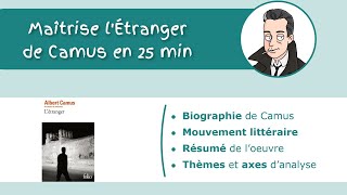 LÉtranger de Camus en 25min  pour cartonner à lORAL  🎓 [upl. by Refynnej515]