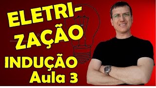 ELETRIZAÇÃO POR INDUÇÃO  ELETROSTÁTICA  AULA 3  Prof Marcelo Boaro [upl. by Emmerich]