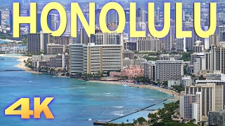 HONOLULU  HAWAII 4K [upl. by Lottie]