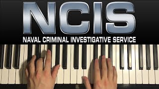 How To Play  NCIS  Theme Song PIANO TUTORIAL LESSON [upl. by Durston]