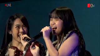 JKT48 Perform  Hikoukigumo Show Renai Kinshi Jourei 25052021 [upl. by Sivahc]