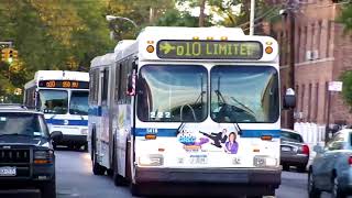 MTA Bus Company  Lefferts Blvd amp 101st Avenue  Queens Division Q8 Q10 amp QM18 [upl. by Esilrac]