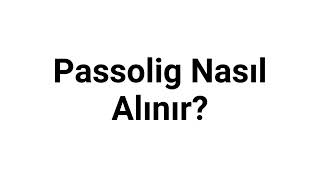 Passolig Nasıl Alınır [upl. by Martica]