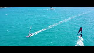 Vassiliki Windsurfing  Lefkada  Greece  2021  4k [upl. by Pachston834]