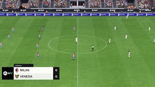 AC Milan vs Venezia 14092024 Serie A EA FC 24 [upl. by Raynor]