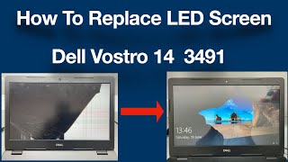 Dell Vostro 14 3000  3491 Laptop Screen Replacement [upl. by Eliak]