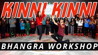 KINNI KINNI BHANGRA WORKSHOP  DILJIT DOSANJH  BHANGRA EMPIRE [upl. by Dnar759]