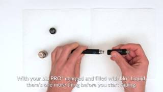 Tutorial  How to Get Started with your blu PRO® ECigarette [upl. by Gorski350]