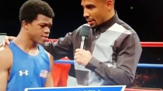 Jaron Ennis VS Gary Russell 141LBS Olympic Trials BoxOff [upl. by Egwan]