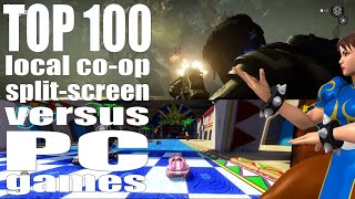 Top 100 best local coopsplitscreenversus PC games single PC multiplayer [upl. by Jos142]