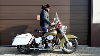 1974 Harley Davidson FLH Shovelhead [upl. by Kubiak509]