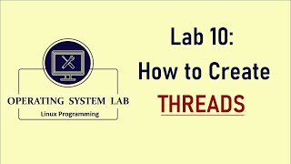 Program to create Threads in Linux  pthreadcreate [upl. by Cassey]