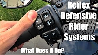 Reflex Defensive Rider Systems RDRS Explained for HarleyDavidson Motorcycles [upl. by Dyan]