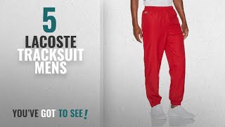 Top 10 Lacoste Tracksuit Mens 2018 Lacoste Mens Plain Tracksuit Trousers [upl. by Otrevogir]