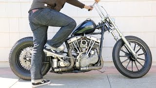 SampS Shovelhead Startup  Lnspltblvd [upl. by Borden174]