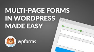 How to Create a MultiPage Form in WordPress with WPForms  Easy StepByStep Guide [upl. by Yenahs]