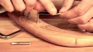 How to String and Tune Your Lyre  from Palumba offering kinder lyres for Waldorf schools [upl. by Nonah450]