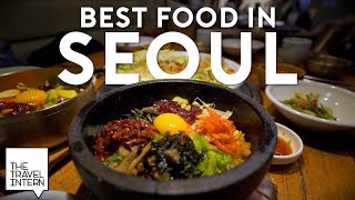 15 Incredible Must Eats in Seoul — Seoul Food Guide South Korea  The Travel Intern [upl. by Hannaj]