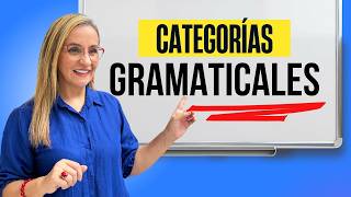 Aprende todas las Categorías Gramaticales con Ejemplos [upl. by Aker]