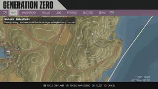 Generation Zero  Minken Command Bunker Location [upl. by Home]