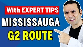 MISSISSAUGA G2 Test ROUTE  Pass G2 Exam in the 1st ATTEMPT with Step By Step CLEAR instructions [upl. by Marolda]