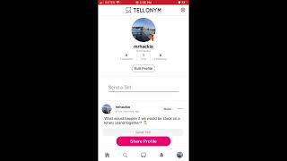 How to share Tellonym profile on Instagram [upl. by Michey821]