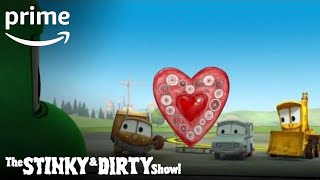 The Stinky amp Dirty Show  Clip Choppers Job  Prime Video Kids [upl. by Anaejer]