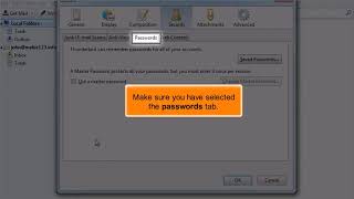 Thunderbird How to Change Your Email Password [upl. by Garneau]