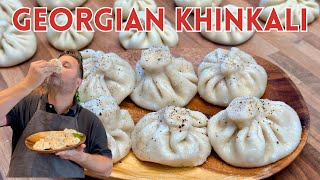 Khinkali Recipe [upl. by Pettit]