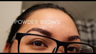 POWDER BROW HEALING PROCESS VS MICROBLADED BROWS [upl. by Cosenza]