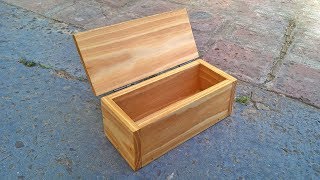 Caja de madera simple [upl. by Nnaeirelav]