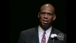 Kareem AbdulJabbars Basketball Hall of Fame Enshrinement Speech [upl. by Tuhn]