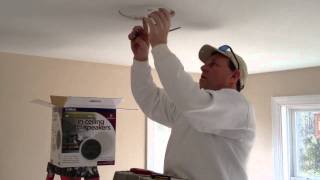 How To Install Speakers In Your Ceiling [upl. by Phineas]