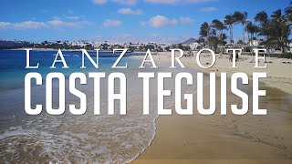 Costa Teguise Lanzarote Beach Town amp Nightlife  4k [upl. by Ttegirb]