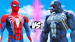 VENOM vs SPIDERMAN  SpiderMan Power [upl. by Vanhomrigh]