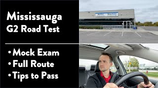 Mississauga G2 Road Test  Full Route amp Tips on How to Pass Your Driving Test [upl. by Zared329]