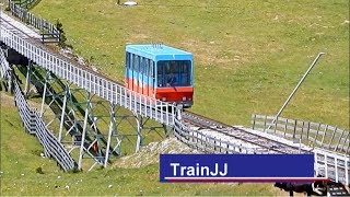 Seefeld Rosshütte Funicular Bergbahnen  Bergbahn Rosshuette  Olympiaregion Seefeld Austria [upl. by Einahpats]