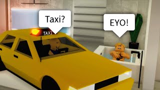 ROBLOX Brookhaven 🏡RP  FUNNY MOMENTS TAXI 13 [upl. by Aerbma]