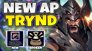 NEW AP TRYNDAMERE BREAKS ARENA GENERATES INFINITE SHIELDS [upl. by Mossolb]