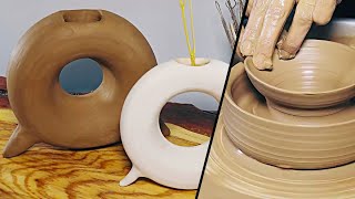 Pottery WHEEL tutorial for beginners  Dont miss it [upl. by Eilliw]