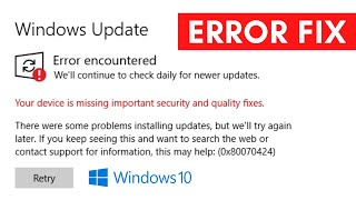 How To Fix Windows Update Error on Windows 10  Windows Update Not Working Problem [upl. by Sadirah589]