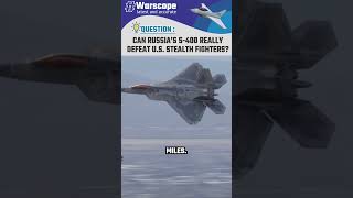 Can Russia’s S400 Really Defeat US Stealth Fighters [upl. by Eilrebma]