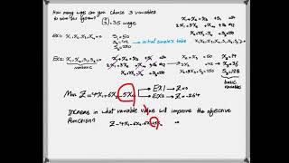 Definition of basic and nonbasic variables in simplex method [upl. by Pitt]