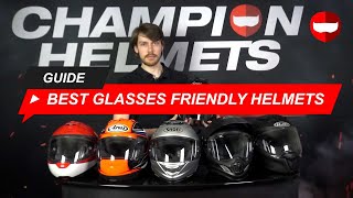 Glasses Friendly Motorcycle Helmet Guide  ChampionHelmetscom [upl. by Silvana]