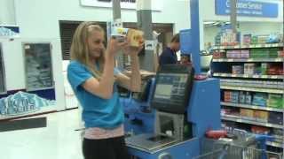 How to use the selfcheckout at the WalMart [upl. by Rugen]