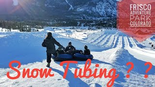 Frisco Adventure Park  Snow Tubing  Colorado Tubing Hill [upl. by Sancho379]