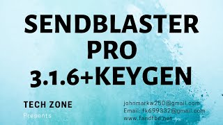 SendBlaster Pro 316KeyGen [upl. by Eleni]